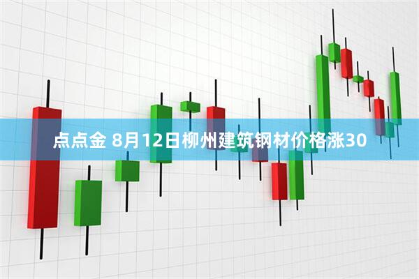 点点金 8月12日柳州建筑钢材价格涨30